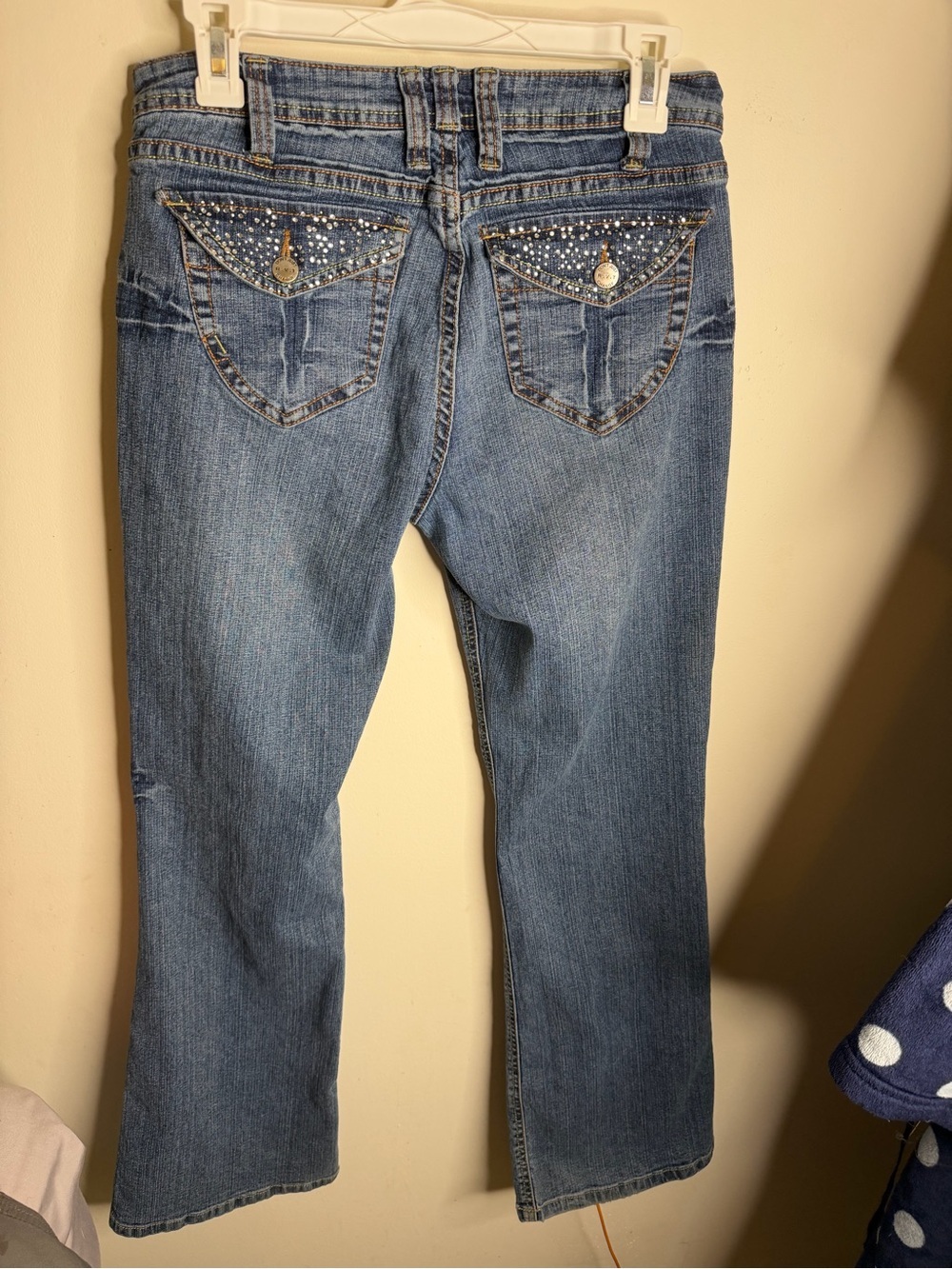 Y2K RVT Medium Blue Bootcut Jeans - Picture 6 of 7